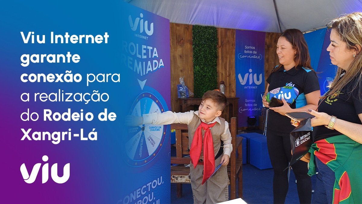 Viu Internet garante conexão a milhares de participantes do Rodeio de Xangri-Lá