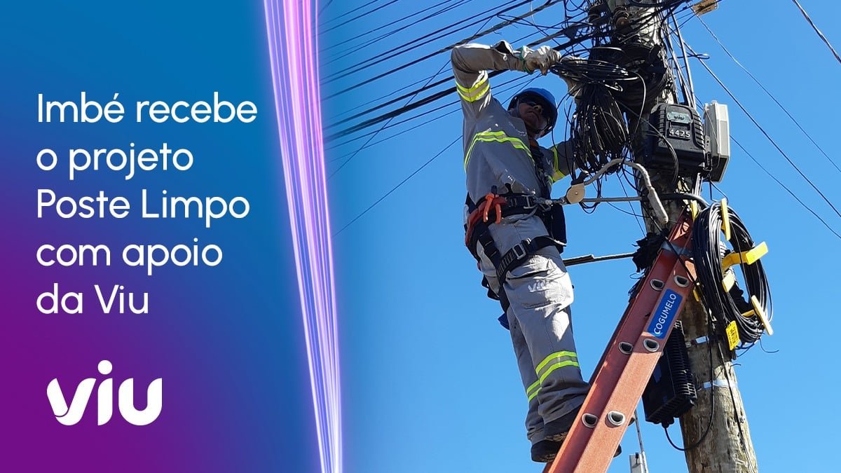 Viu promove o projeto Poste Limpo em Imbé